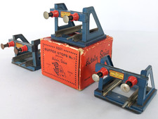 O Gauge HORNBY SERIES No. 1  Spring Buffer Stops - Blue  c1930's
