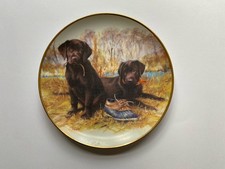 Labrador Dogs Collector Plate