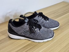 Skechers mens SN52957 Grey Trainers Size Uk 8 EU 42 Memory Foam Lite-weight.