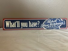 VINTAGE PABST BLUE RIBBON BEER