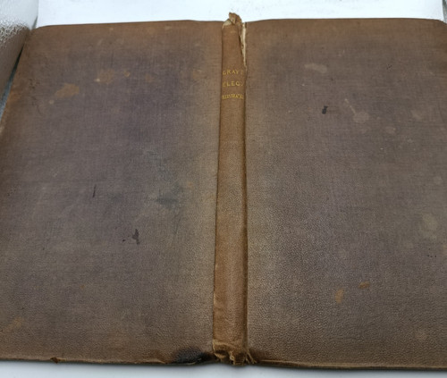 Antiquarian book 1834 elegy - book,