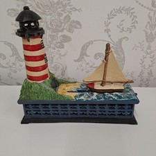 Vintage Cast Iron LIGHTHOUSE &