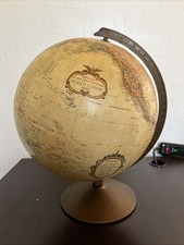 Vintage 80s Globe on Stand