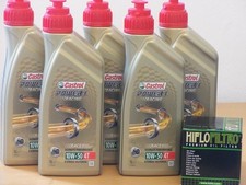 Castrol Power 1 Racing 4T 10W-50 / Oil Filter Aprilia RSV1000 SP Mille 00 - 01 Model