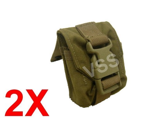 Frag grenade pouches molle - 2x,