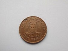 Quite Rare 1989 Bailiwick of Jersey "Le Hocq Watch Tower " 1p, Low Mintage