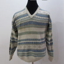 Tom Sayers Abstract Men's 100% Cotton V  Neck Jumper Chest 48/50 UK XL Sku  6971