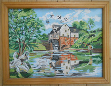 Lovely Scenic Painting By Unknown Artist 44cm x 34cm