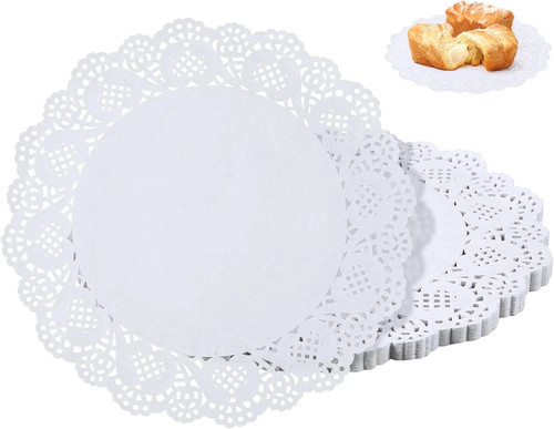 100 pieces paper doilies - paper, 12