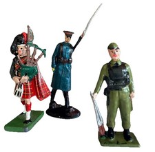 Lot Of Three Lead Cast