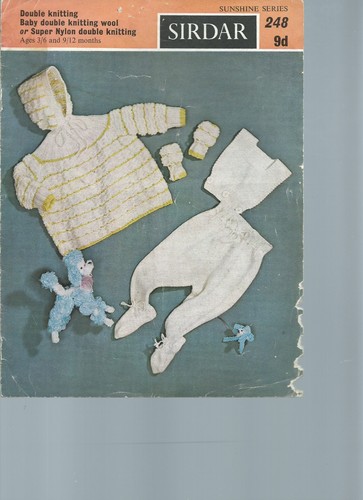 Sirdar 248 baby pram - sirdar, set