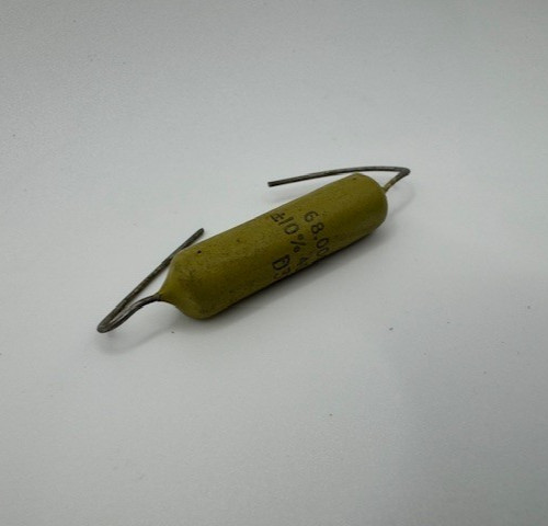 Nos mullard mustard capacitor - mullard,