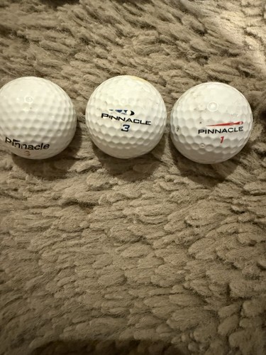 Pinnacle golf balls good - 3,