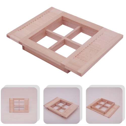 Mini blinds miniature - blinds, wood