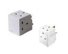 3 Way Indoor Triple UK Plug