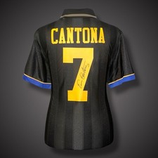 Eric Cantona Hand Signed