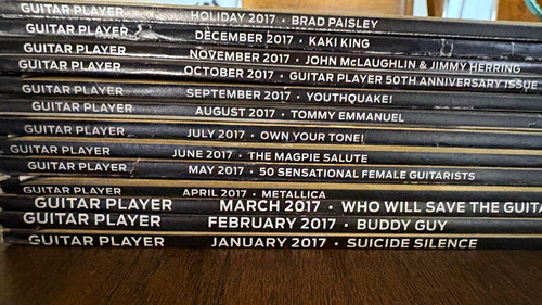 Guitar player magazine 2017 - guitar,
