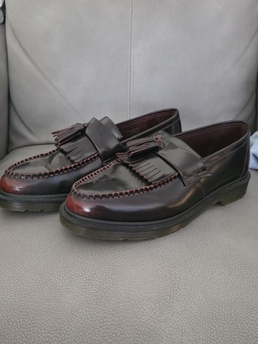 Martens men red - men's, leather