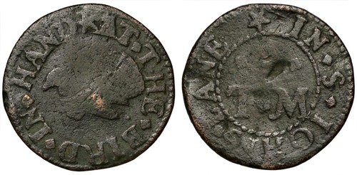 17th century london token - london,
