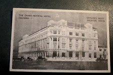 CEYLON - SRI LANKA, COLOMBO, GRAND ORIENTAL HOTEL, Vintage Postcard (87)