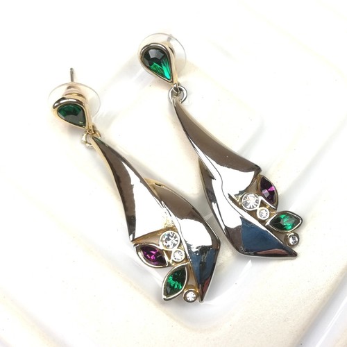 Vintage rhinestone drop - vintage,