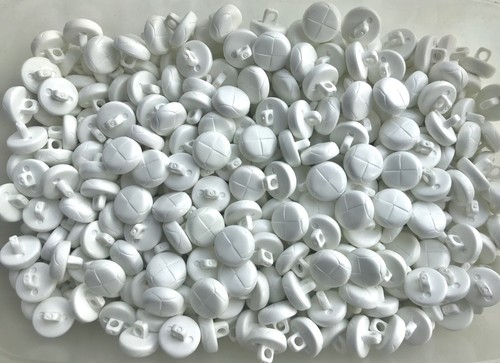 Buttons 15mm 24l white - buttons,