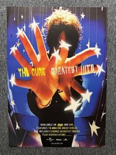 RARE ORIG 76x51cm LARGE BILLBOARD  POSTER - THE CURE “GREATEST HITS”  2001