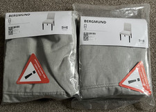 IKEA 2 X BERGMUND Light Grey