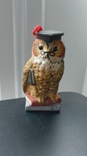 The Wise Owl by Leonardo Vintage Porcelain Owl Good Condition