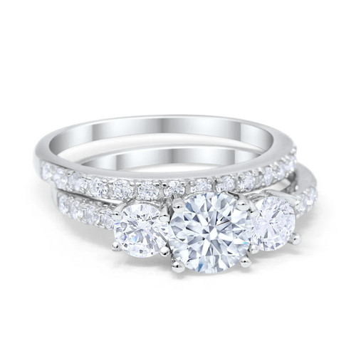 Round cut white diamond - round,