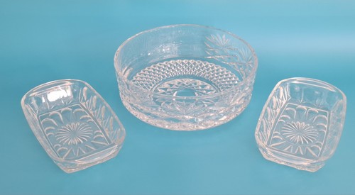 Vintage cut glass - cut, trifle