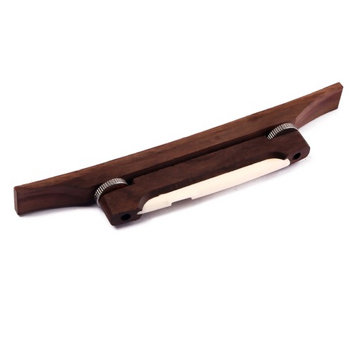 Rosewood bridge with bone - rosewood,