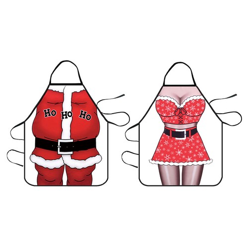 2pcs christmas cooking apron - 2pcs,