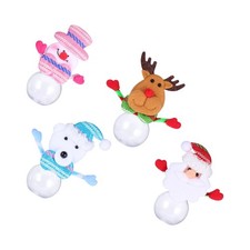  4 Pcs Plastic Sweet Jars