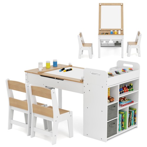 Kids drawing table chairs - kids,