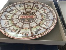 Wedgewood Calendar Plate From