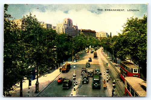 Postcard the embankment - the,
