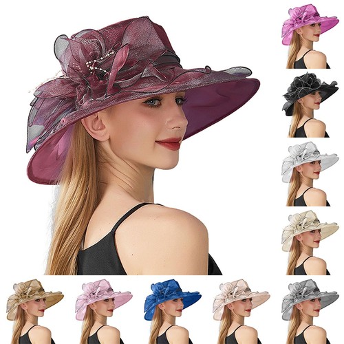 Elegant wide brim kentucky - wide,