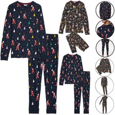 M&S Mens Pyjamas Loungewear Set Christmas PJs Xmas Nightwear Family Trousers Top