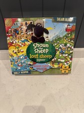 Shaun The Sheep Jigsaw Double-sided Puzzle Woolly Occupied 1000 Pieces Sealed