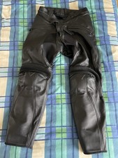 Dainese leather motorcycle jeans, fantastic used condition size 54 Euro