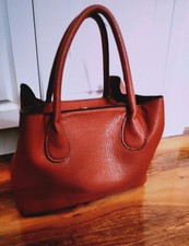 Brown Matalan Women's showder Handbag, faux leather, Pre-owned