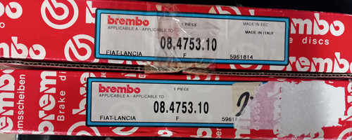 Brembo 4753 brake discs - 08.4753.10,