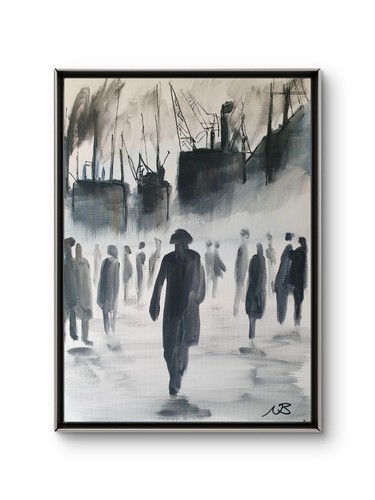 Original acrylic painting - original,