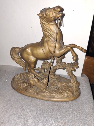 Marley horse spelter - spelter, base