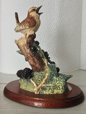 Wren And Brambles Style One Border Fine Arts Birds