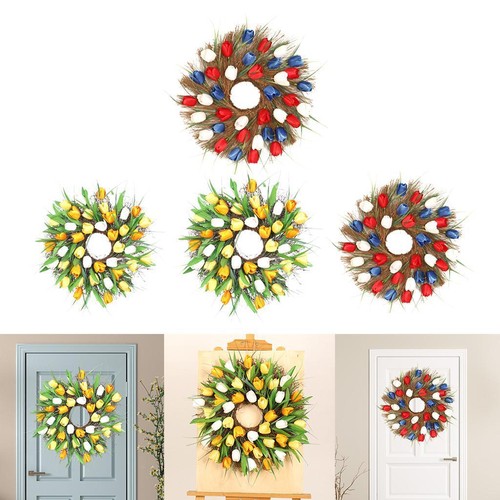 Artificial tulip front door - front,