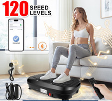 120 Levels Vibration Plate Quiet Compact Vibration Plate Exercise Machine Home