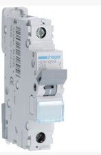 NDN120A Hager MCB SP 10kA Type