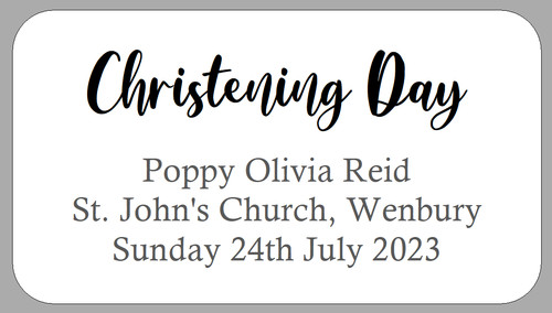 Mini christening day - mini,